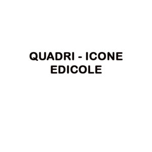 QUADRI - ICONE - EDICOLE