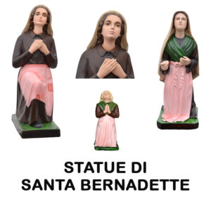 STATUE DI SANTA BERNADETTE