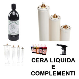 CERA LIQUIDA E COMPLEMENTI.