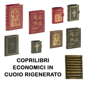 COPRILIBRI ECONOMICI IN CUOIO RIGENERATO