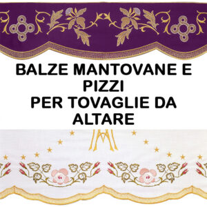 BALZE E TOVAGLIE DA ALTARE