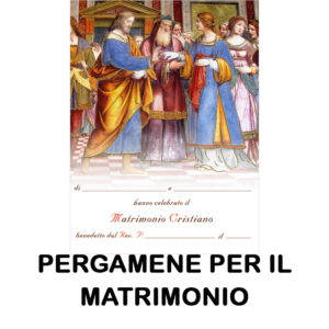 PERGAMENE PER IL MATRIMONIO